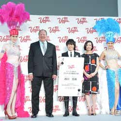ラスベガス観光大使任命式に出席したT.M.Revolution西川貴教