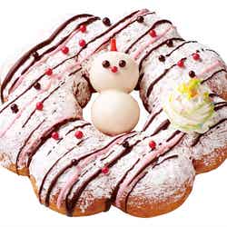 ミスド、最大級のビッグドーナツ登場 クリスマスフレーバーも続々／画像提供：ミスタードーナツ