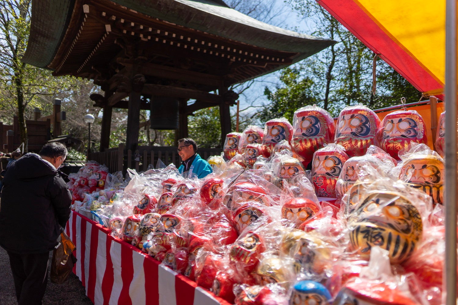 深大寺・だるま市（提供画像）