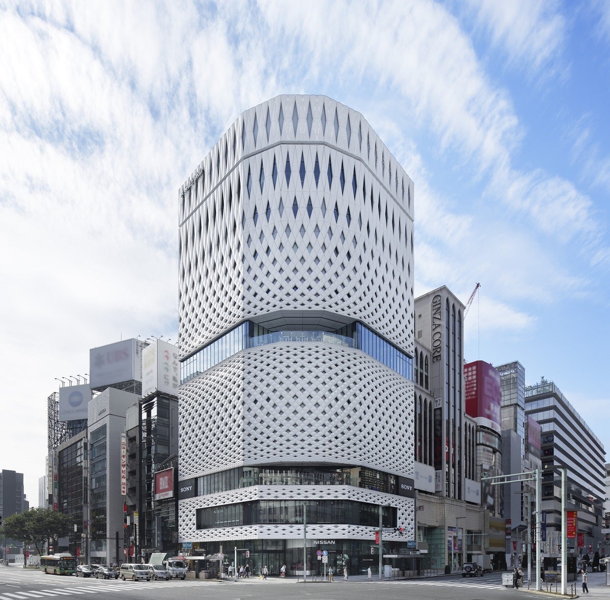 GINZA　PLACE 外観（C）Koji Fujii／Nacasa&Partners Inc.