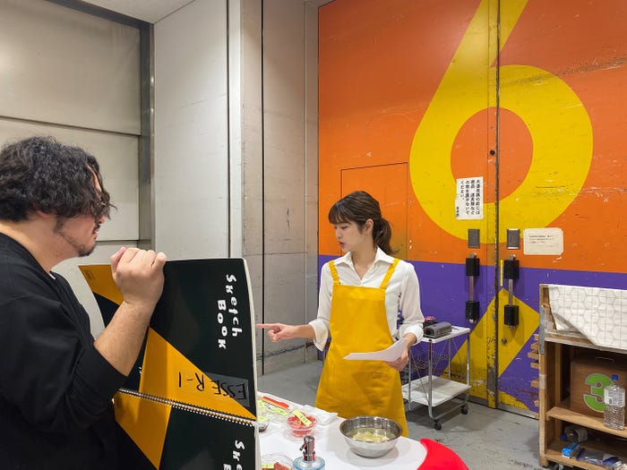 久代萌美アナウンサー(提供写真)