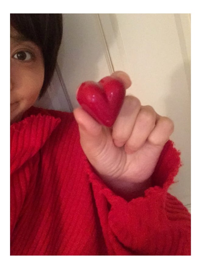 昨年のバレンタインの小林麻央さん/小林麻央オフィシャルブログ(Ameba)より