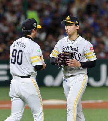 ソフトバンク・小久保監督 勝負継投ズバリ！好投の先発・前田悠を逆転直後の5回途中で降板 鈴木豪が牧を封じる