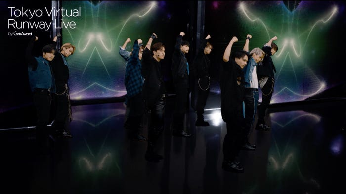 JO1(C)Tokyo Virtual Runway Live by GirlsAward(C)AbemaTV, Inc.