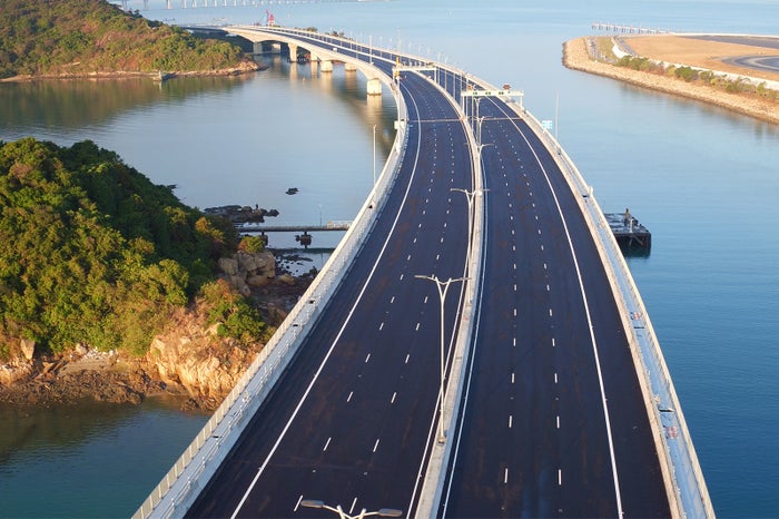 「港珠澳大橋」／画像提供：香港政府観光局