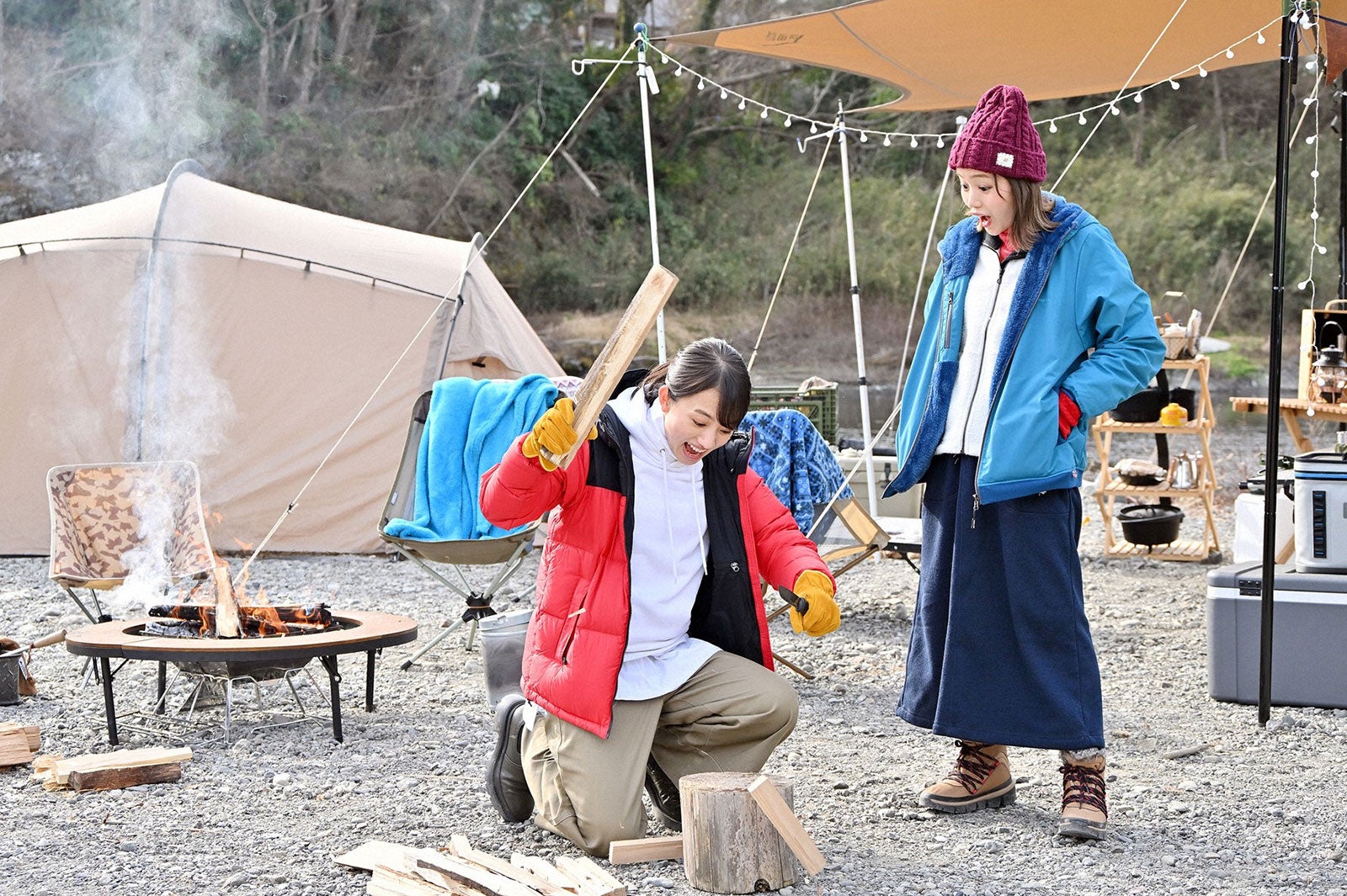 清原果耶、藤原さくら／「ファイトソング」第5話より（C）TBS