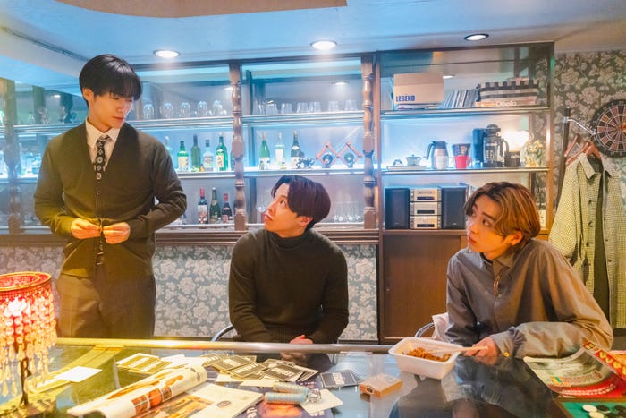 川村壱馬、RIKU、吉野北人(C)2023 HI-AX「MY (K)NIGHT」