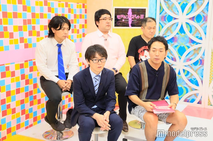 (前列)スーパーマラドーナ(後列)マヂカルラブリー、三浦マイルド (C)モデルプレス