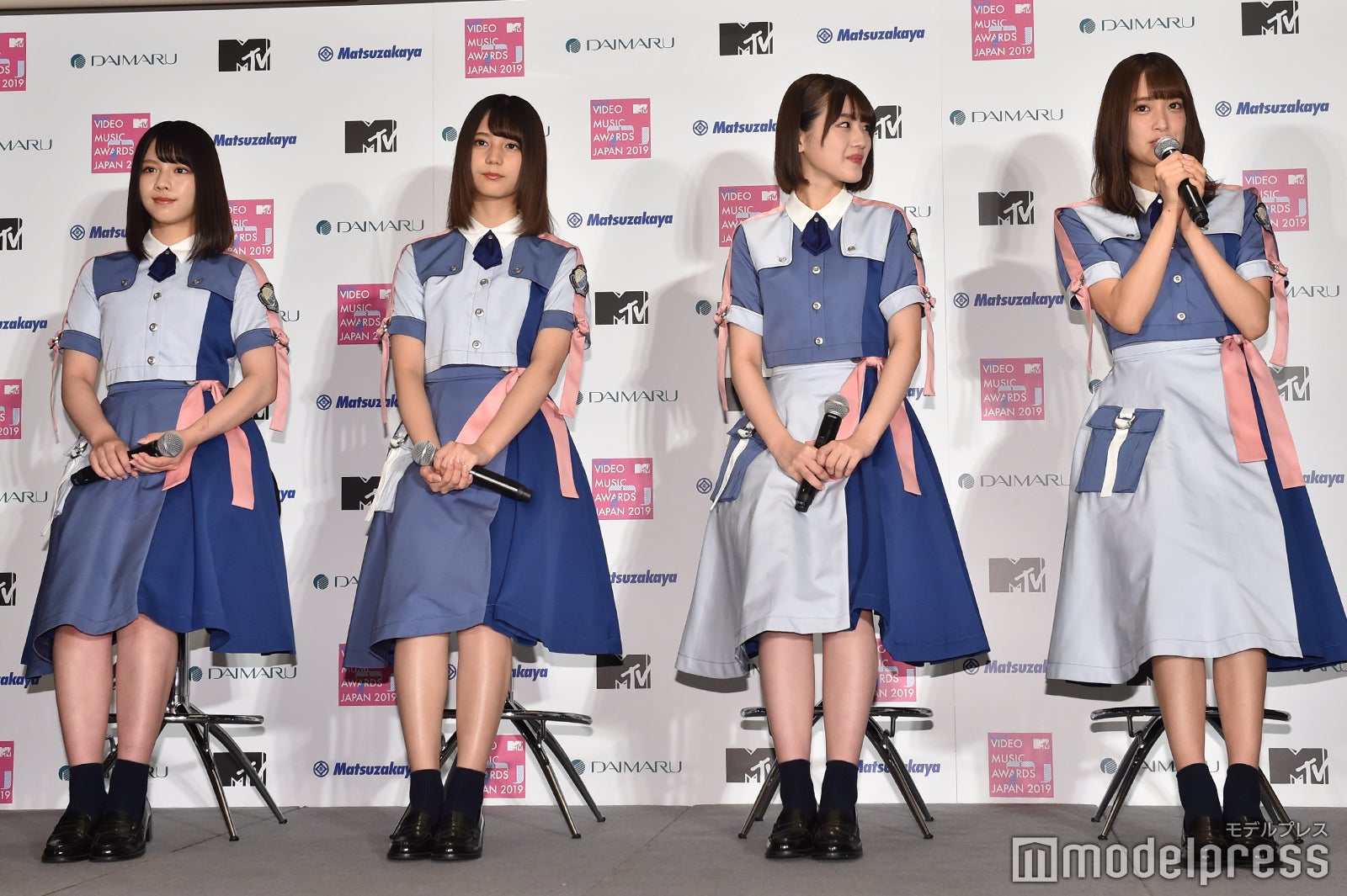 渡邉美穂、小坂菜緒、佐々木美玲、佐々木久美 （C）モデルプレス