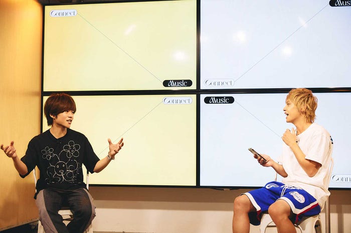 ヤマサキセイヤ、手越祐也 (C)スペースシャワーTVプラス