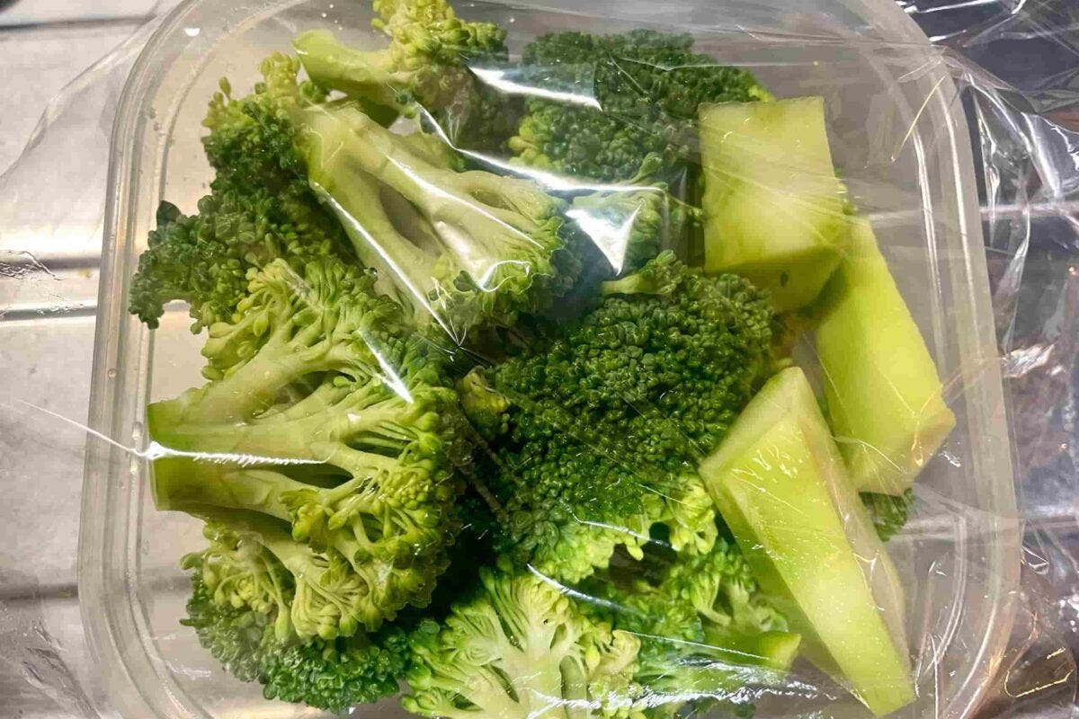 ブロッコリーのペペロン風