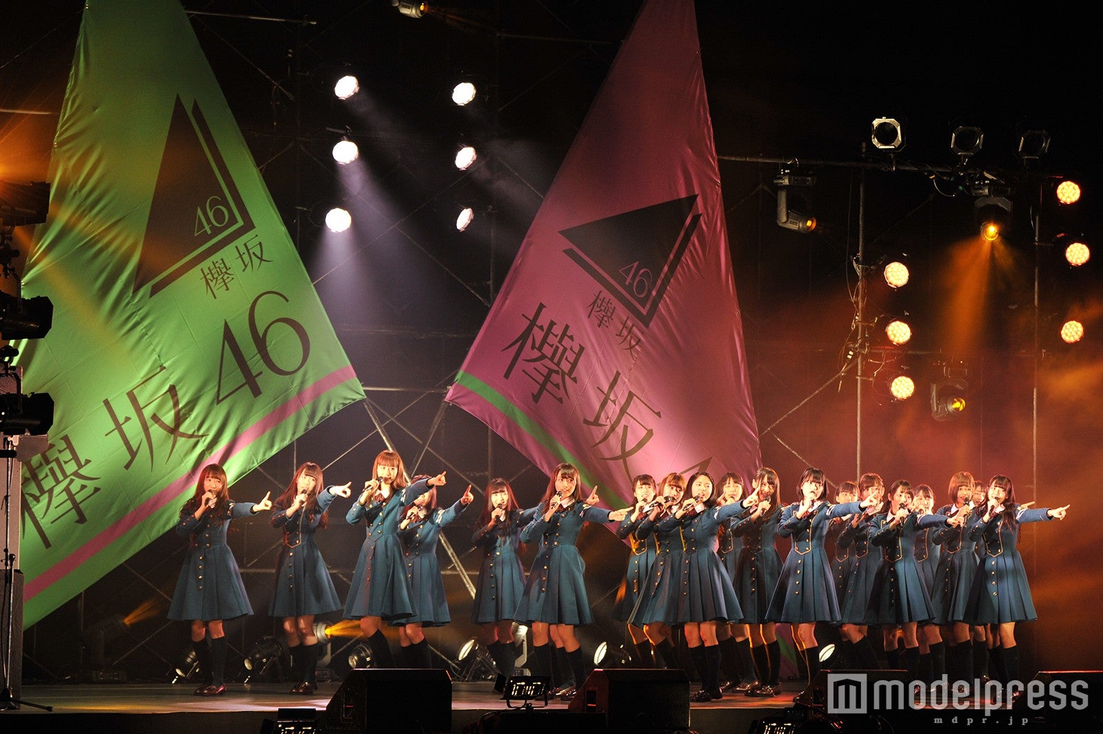 欅坂46（C）モデルプレス