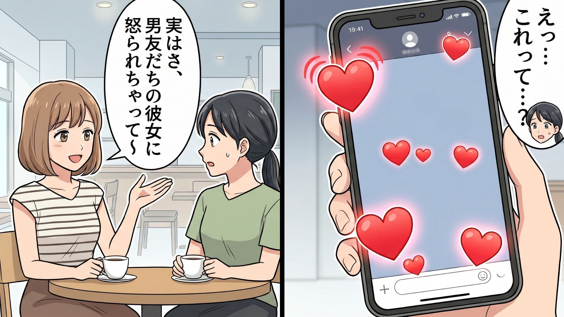「ただの男友だちだけど？」【自称・サバサバ女子】の非常識すぎる発言。彼女が友だちの彼氏にとった“衝撃行動”とは...！？