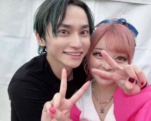 きゃりーぱみゅぱみゅ&SKY-HI、密着2ショットに「距離感最高」「仲良いの伝わる」の声