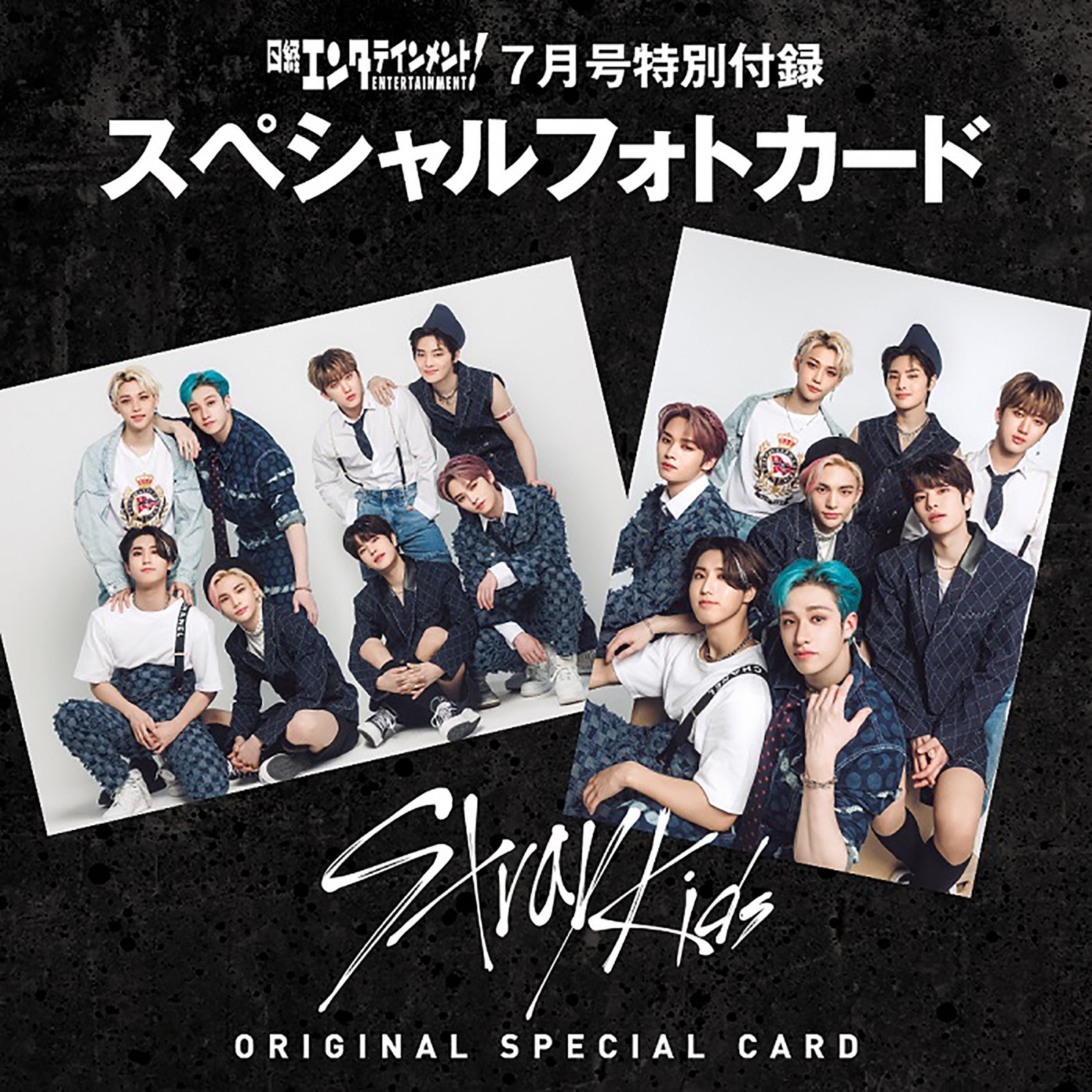 Stray Kidsスペシャルフォトカード（C）日経BP
