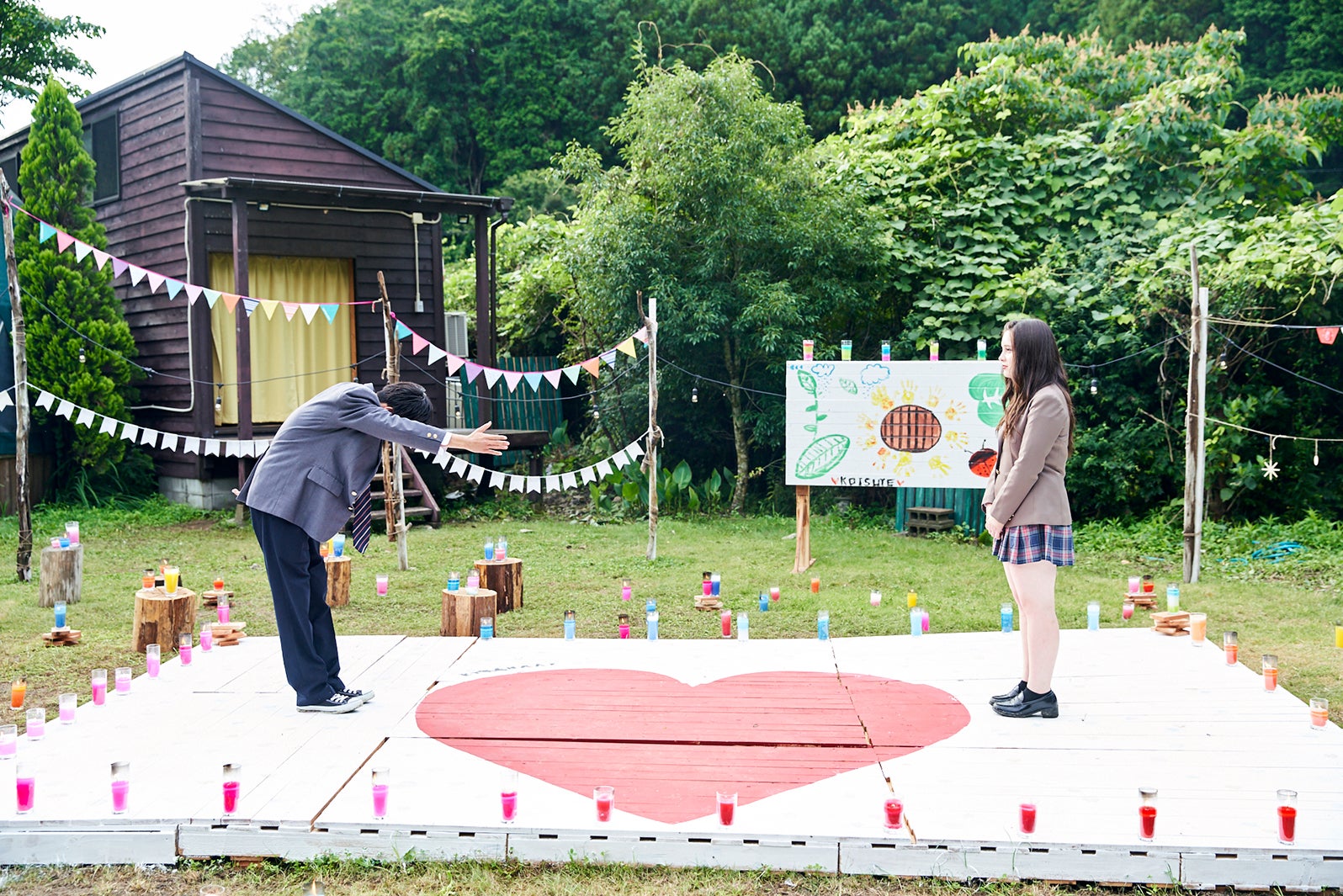 まさひろ、アンネ「恋する◆週末ホームステイ 2020夏」6話より（C）ABEMA