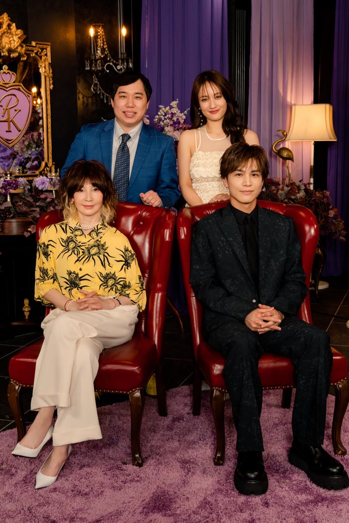 (左上から時計回りに)せいや、谷まりあ、岩田剛典、YOU(C)AbemaTV,Inc