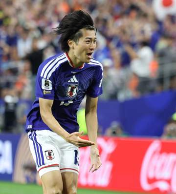 W杯初ゴールの中村敬斗が大フィーバー 1日でフォロワー数20万人爆増 コメント殺到「しびれました！」「あまりにもカッコよくて」