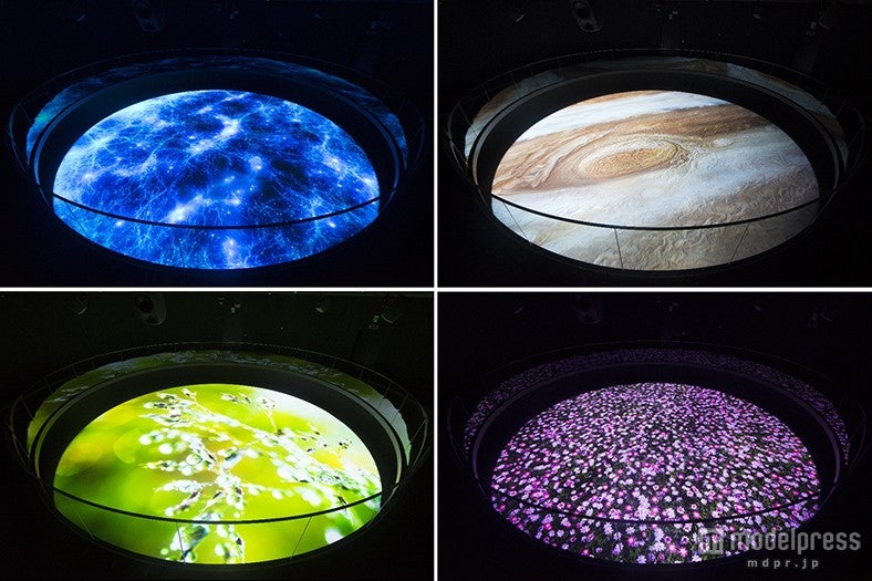 「Cosmosー光と音が奏でる138億年」／画像提供：東京ドーム