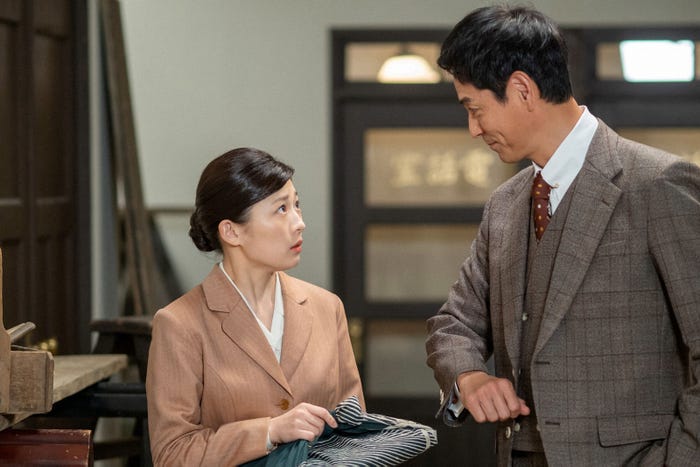 伊藤沙莉、沢村一樹「虎に翼」第46話(C)NHK