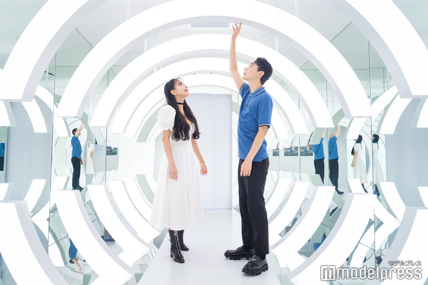 「THE LIFE」の入り口もアートな空間(C)モデルプレス