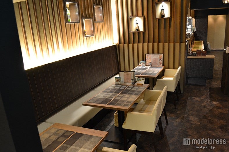 オシャレな雰囲気に包まれる