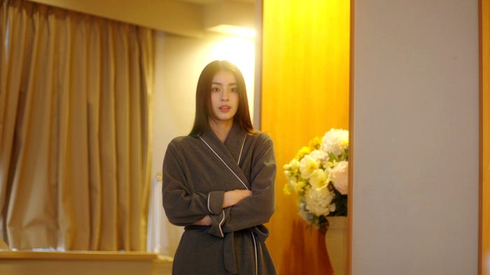 柳ゆり菜/「夫婦円満レシピ~それでも夫を愛している~」第7話より(C)「夫婦円満レシピ~交換しない?一晩だけ~」製作委員会