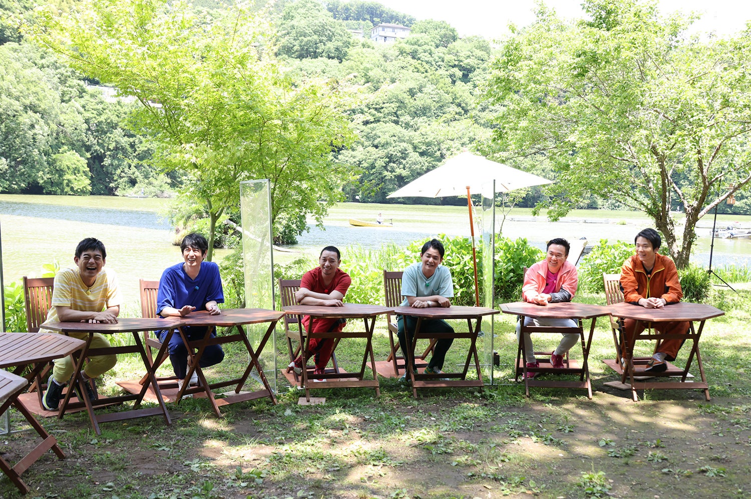 博多華丸、博多大吉、大悟、ノブ、山内健司、濱家隆一（C）カンテレ