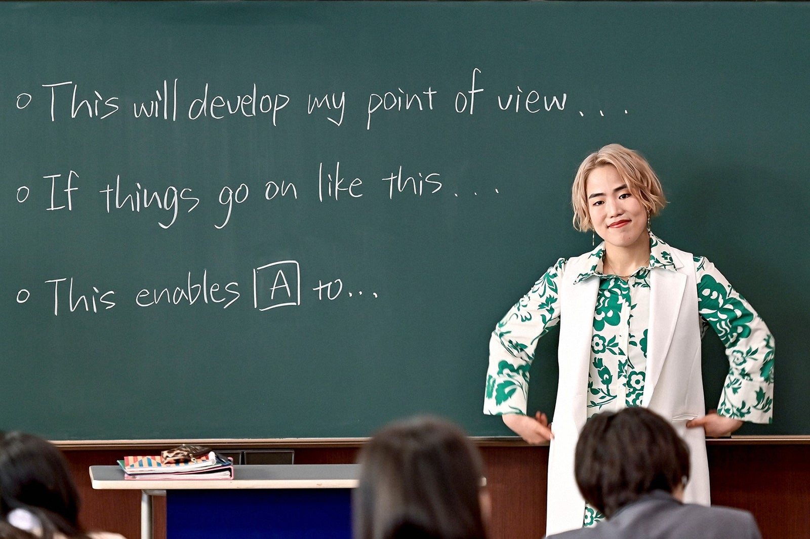 ゆりやんレトリィバァ「ドラゴン桜」第9話より（C）TBS