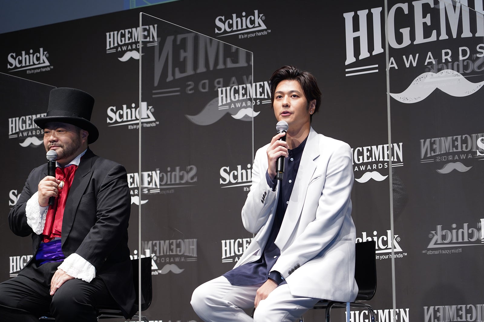 山田ルイ53世、速水もこみち（提供写真）