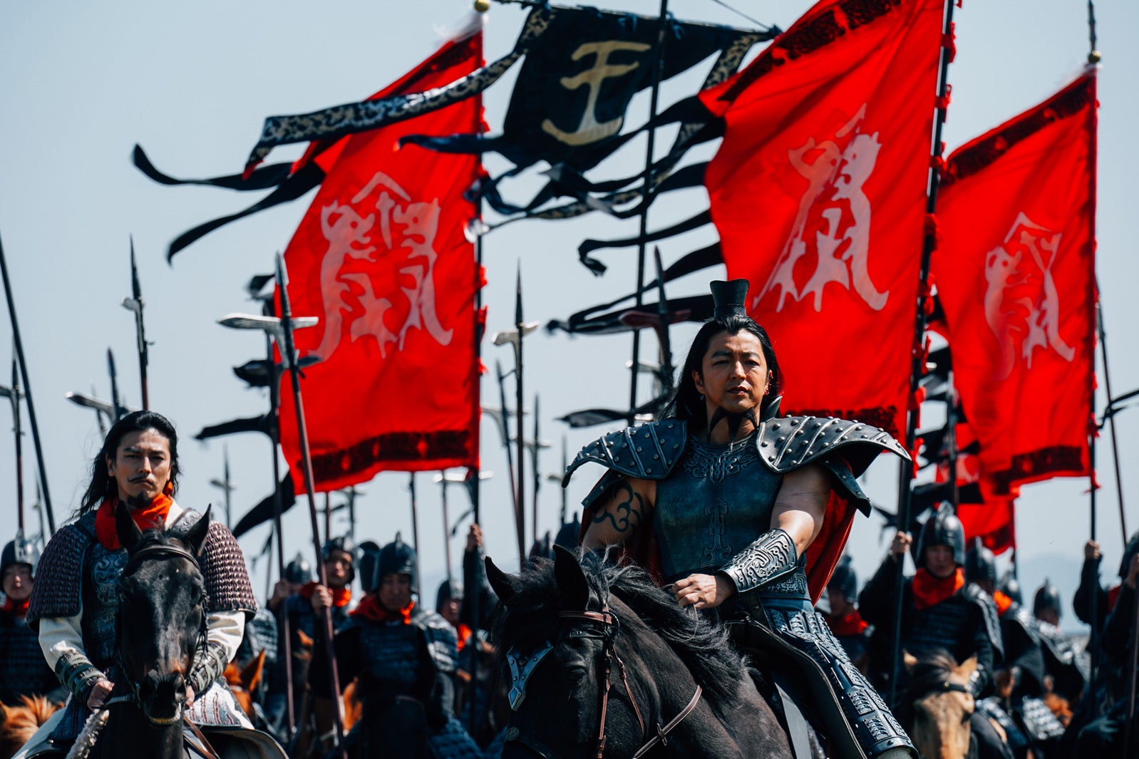 要潤、大沢たかおら（C）原泰久／集英社（C）2019映画「キングダム」製作委員会