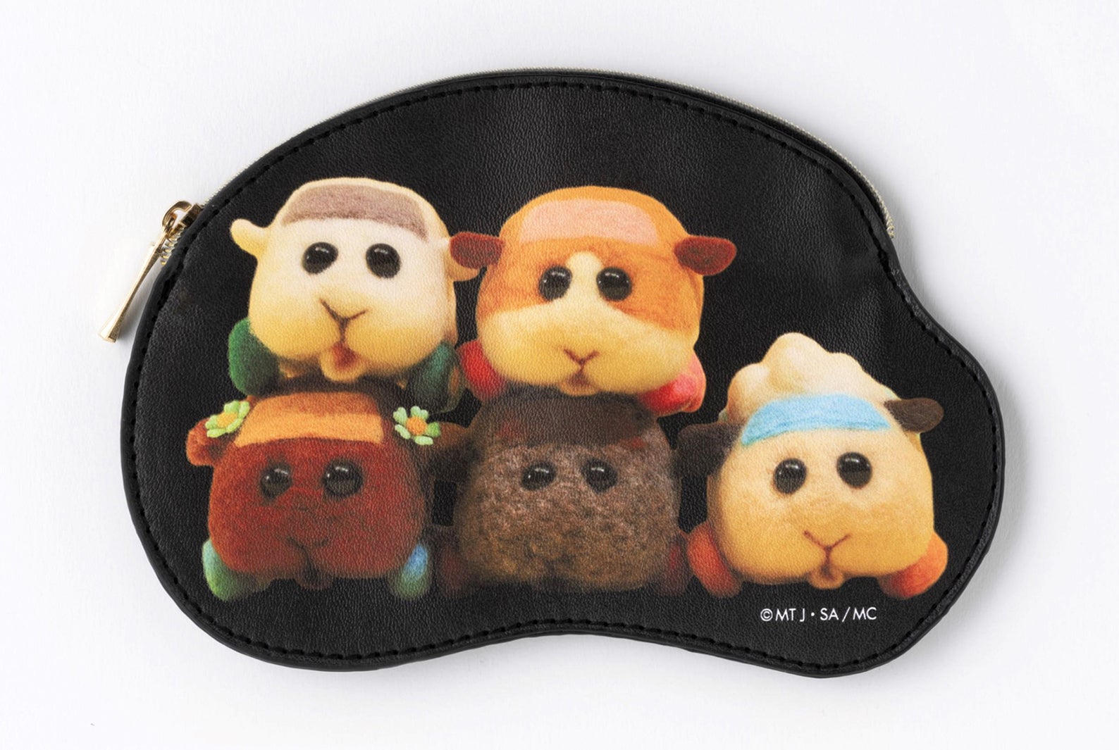 「PUI PUI モルカー」ミニポーチ（C）SPUR 2021年9月号／集英社（C）見里朝希JGH・シンエイ動画／モルカーズ