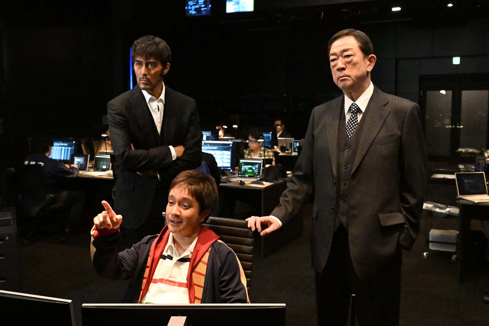 阿部寛、濱田岳、坂東彌十郎「VIVANT」第6話より（C）TBS