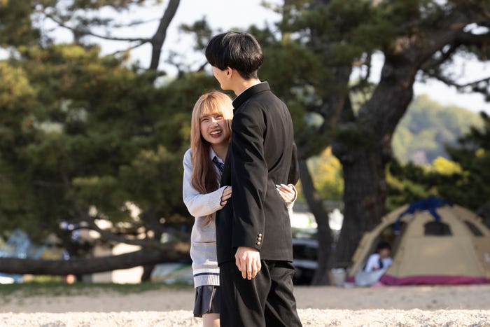 まり、はるく「今日、好きになりました。-鈴蘭編-」(C)AbemaTV, Inc.