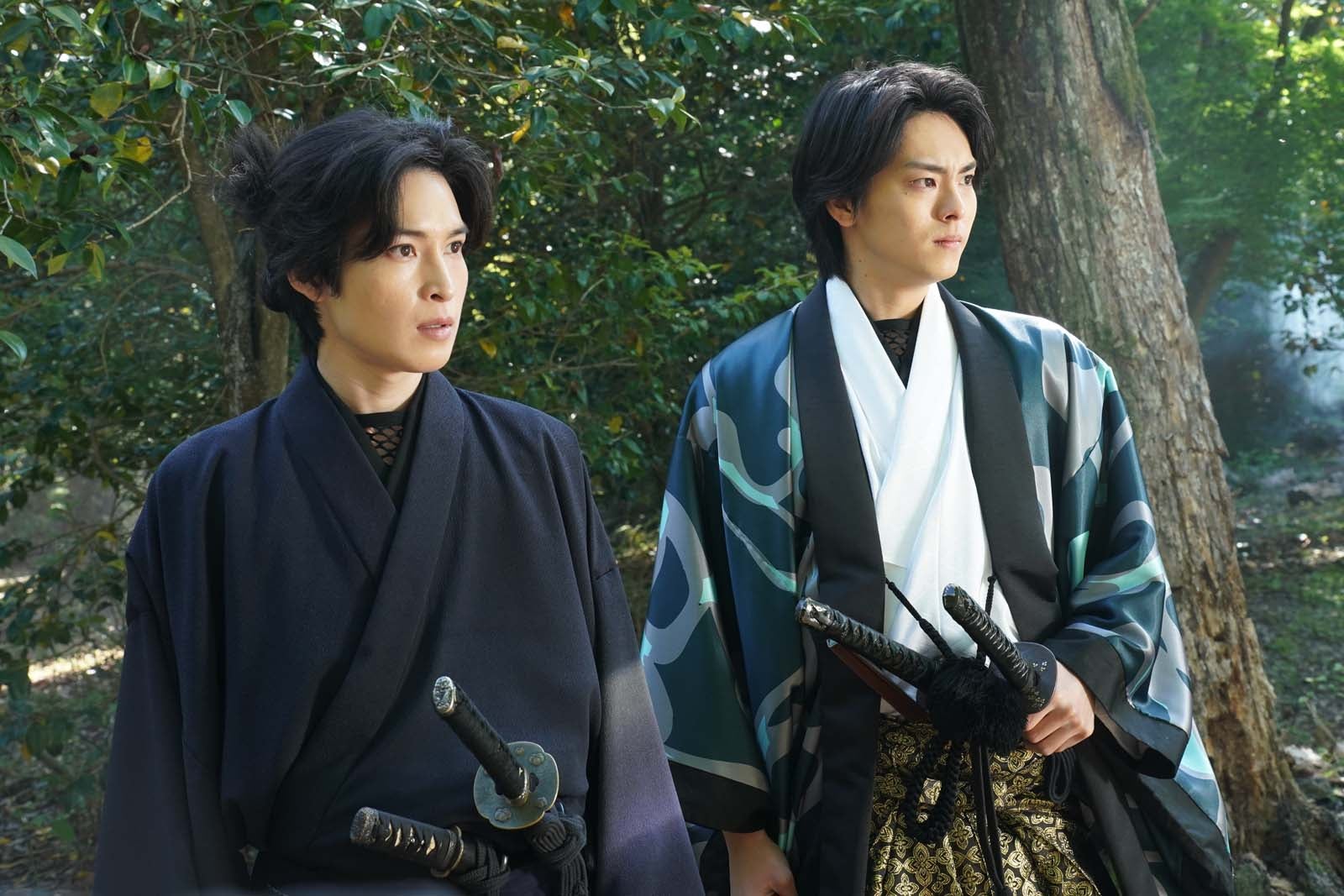 阪本奨悟、高野洸「君とゆきて咲く～新選組青春録～」第15話より（C）テレビ朝日