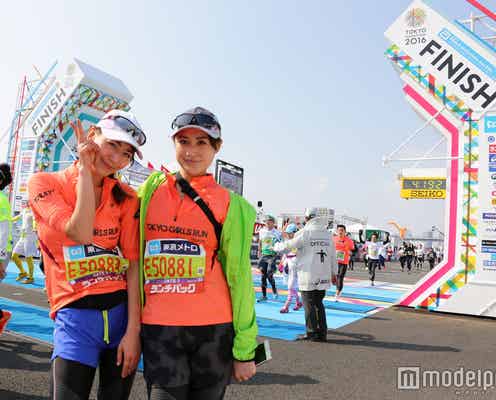 “走る美女”たちが「東京マラソン」快走で好記録「本当に感動します」