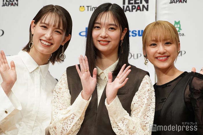 トラウデン直美、新川優愛、平祐奈(C)モデルプレス