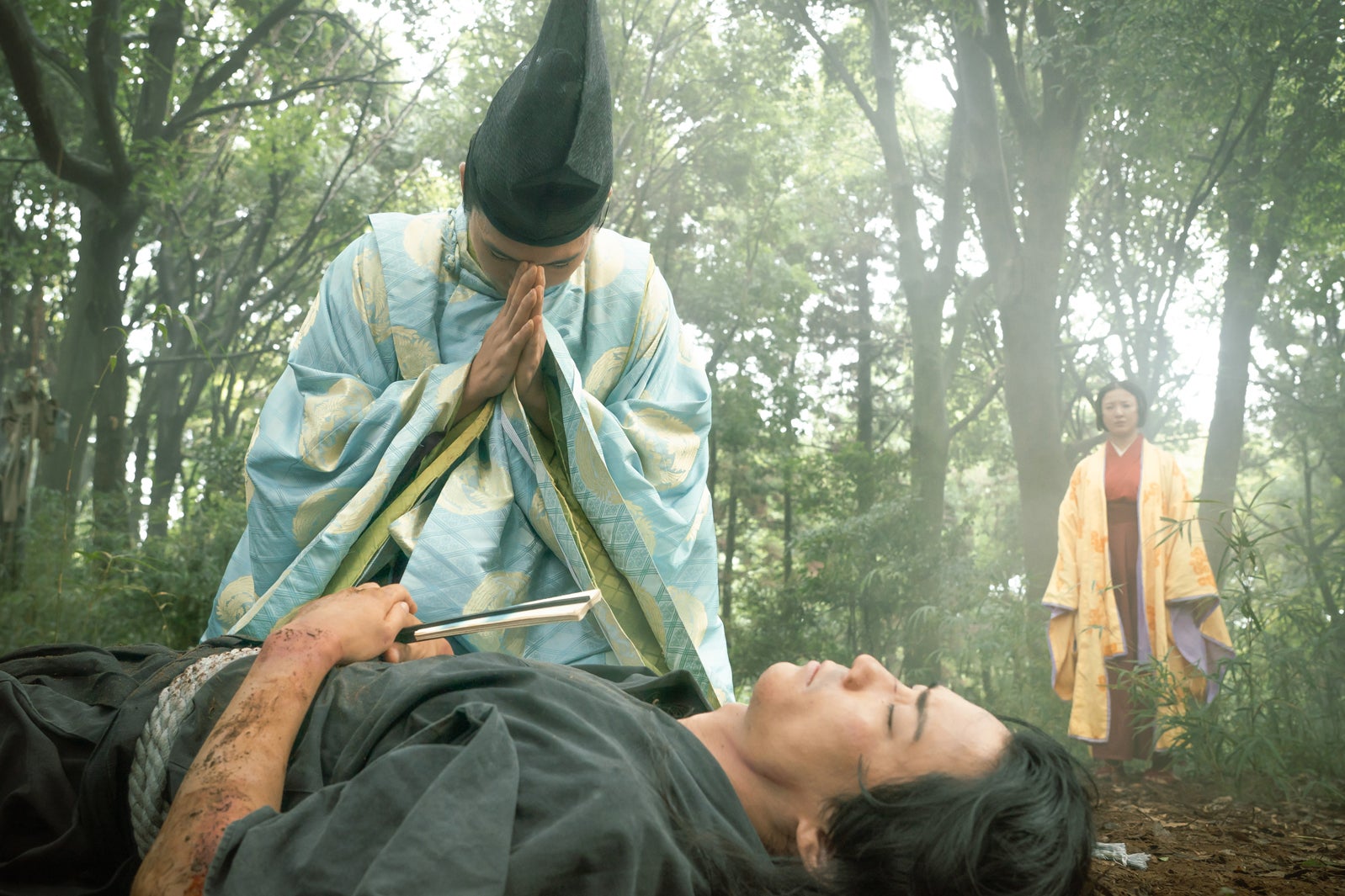 「光る君へ」直秀（毎熊克哉）が退場…サブタイトルの意味に悲しみの声 まひろ（吉高由里子）＆道長（柄本佑）が涙の“共同作業”