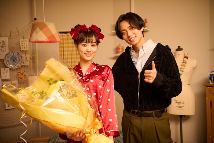 山下美月、永瀬廉(C)カンテレ