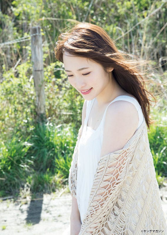 川栄李奈(C)西田幸樹/ヤングマガジン