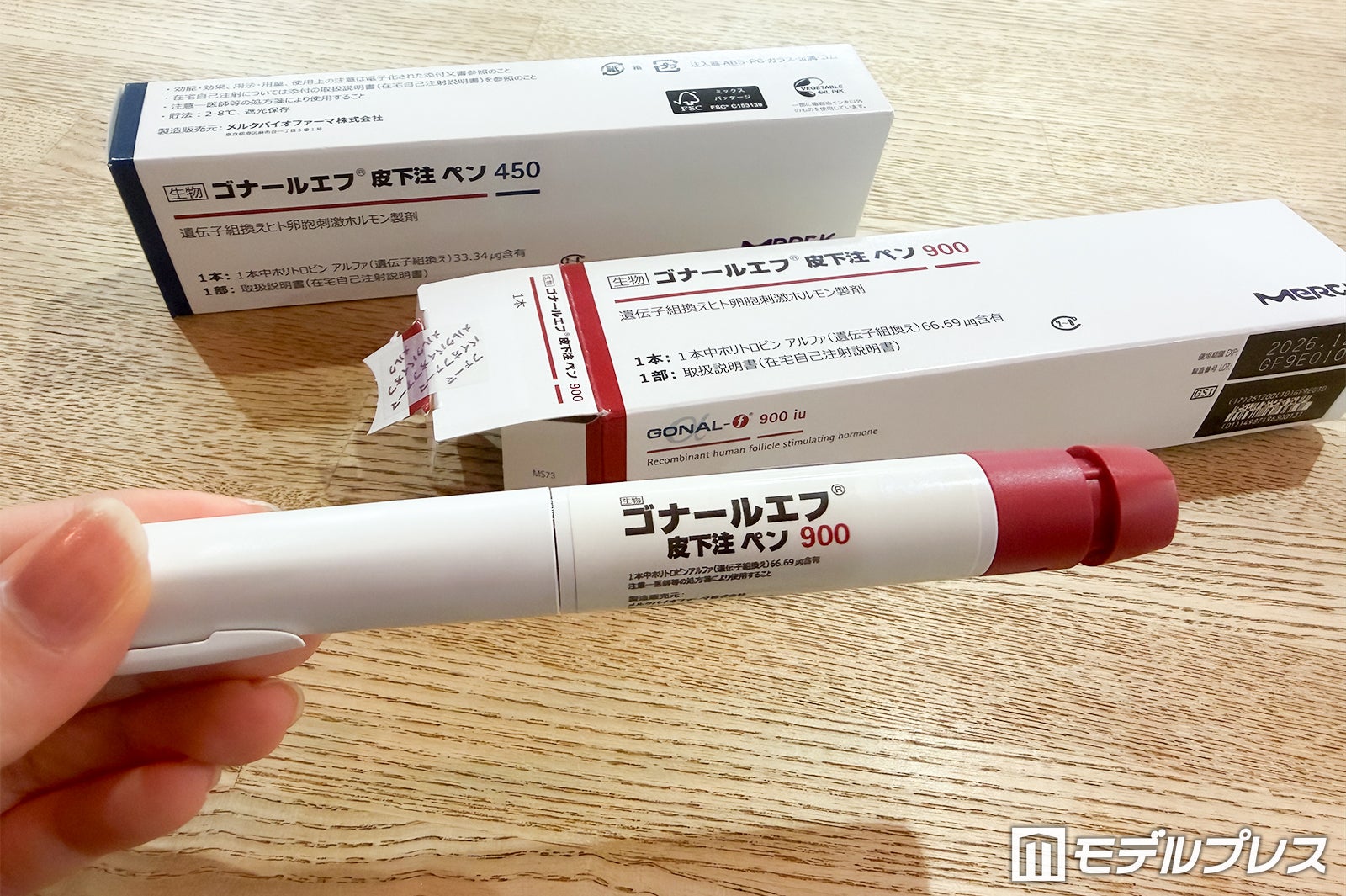 自己注射もスムーズにクリア（C）モデルプレス