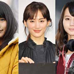 2016年冬ドラマに出演する（左から）有村架純、綾瀬はるか、堀北真希（C）モデルプレス