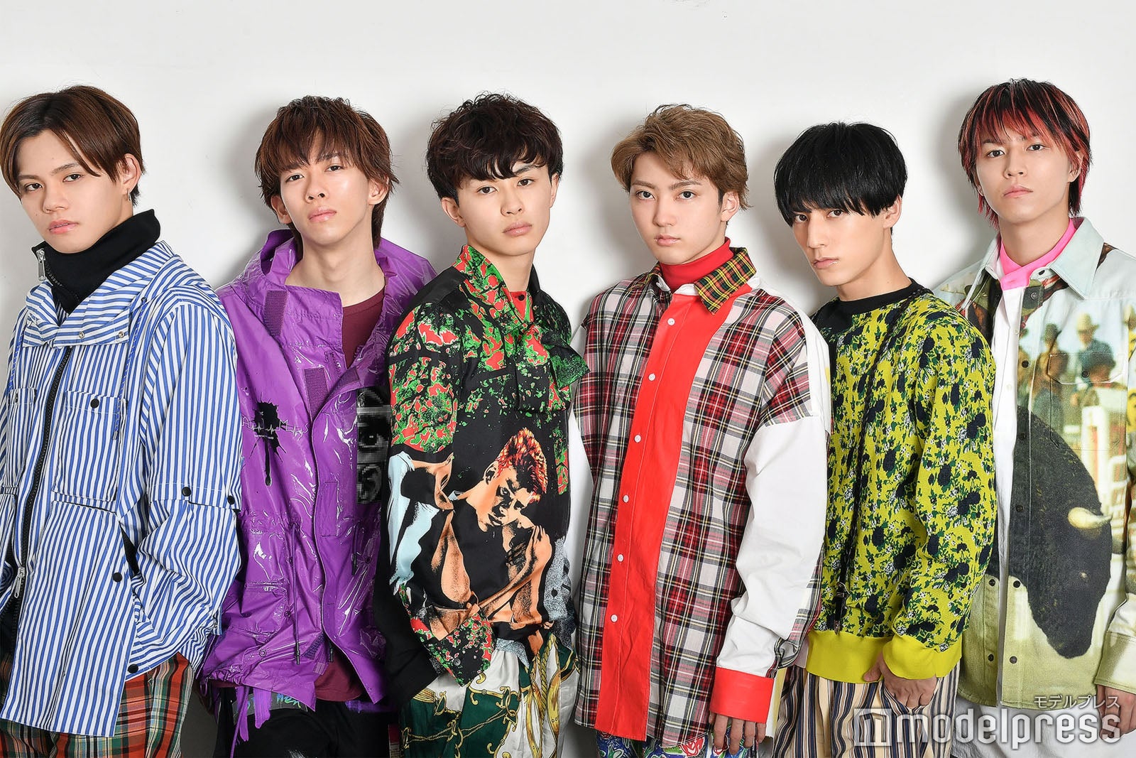 超特急（左から）カイ、リョウガ、タクヤ、ユーキ、ユースケ、タカシ （C）モデルプレス