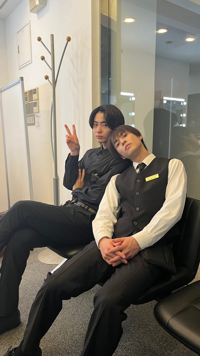 奥野壮、豊田裕大(C)楢島さち・libre/NBCユニバーサル・エンターテイメントジャパン