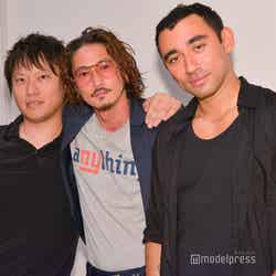 左から：和田直希社長、窪塚洋介、ニコラ・フォルミケッティ（C）モデルプレス
