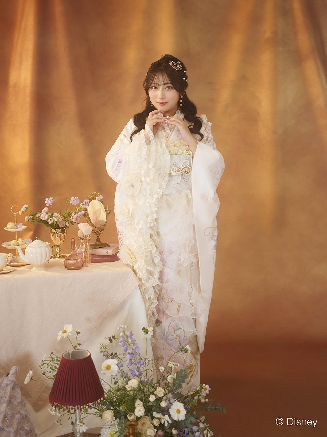 希空／新WebCM「“今、私が着たい振袖。” 希空×ふりホ 4LOOK」（提供写真）