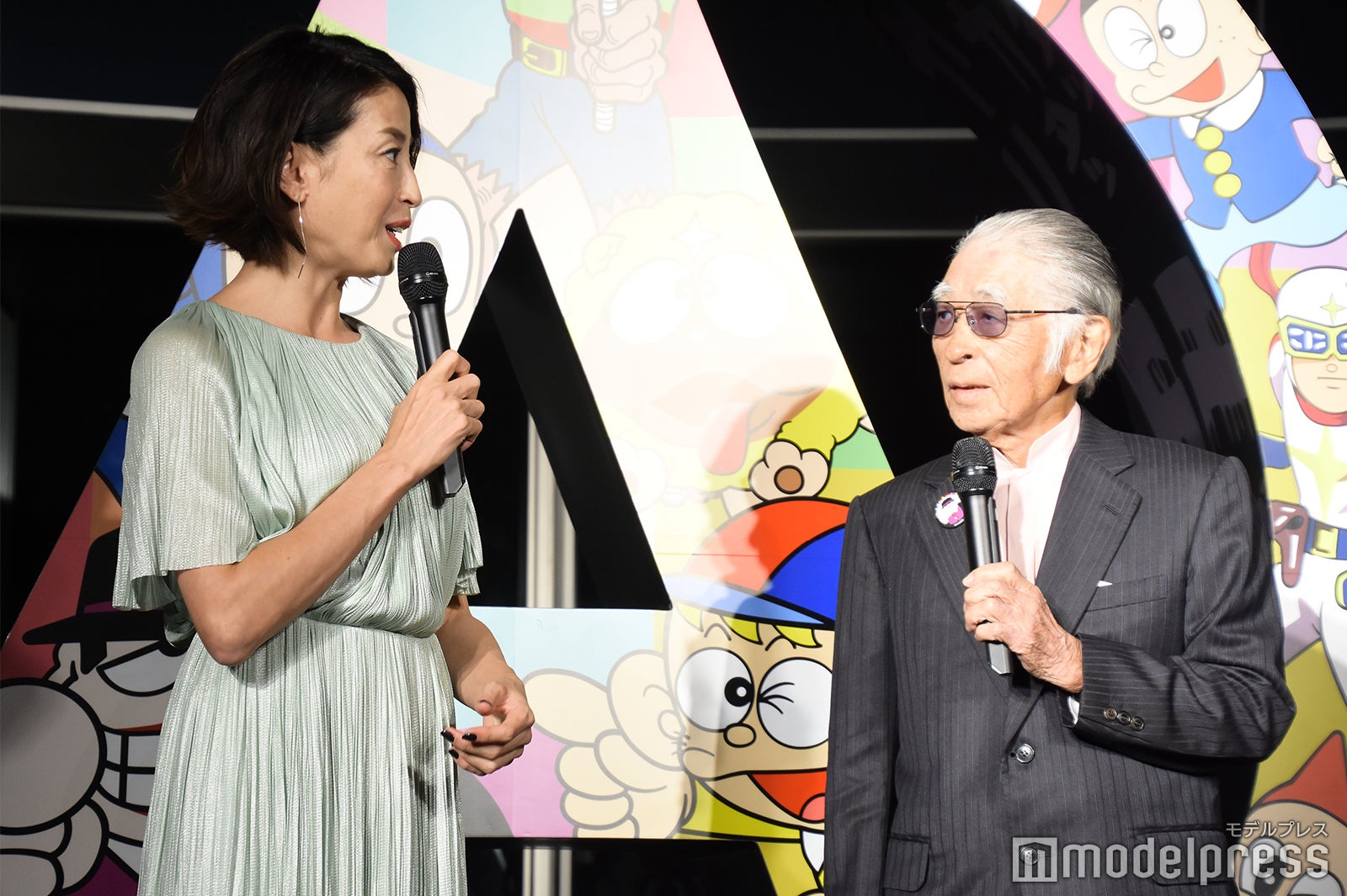 宮沢りえ、藤子不二雄（A）氏 （C）モデルプレス