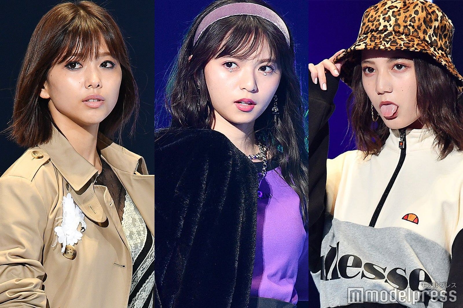 渡邉理佐、齋藤飛鳥、小坂菜緒 （C）モデルプレス