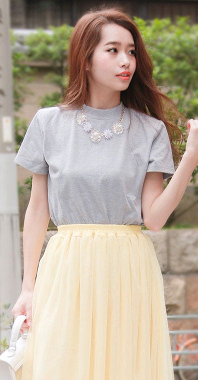 ハイネックTシャツ「salus」1,490円(税込)