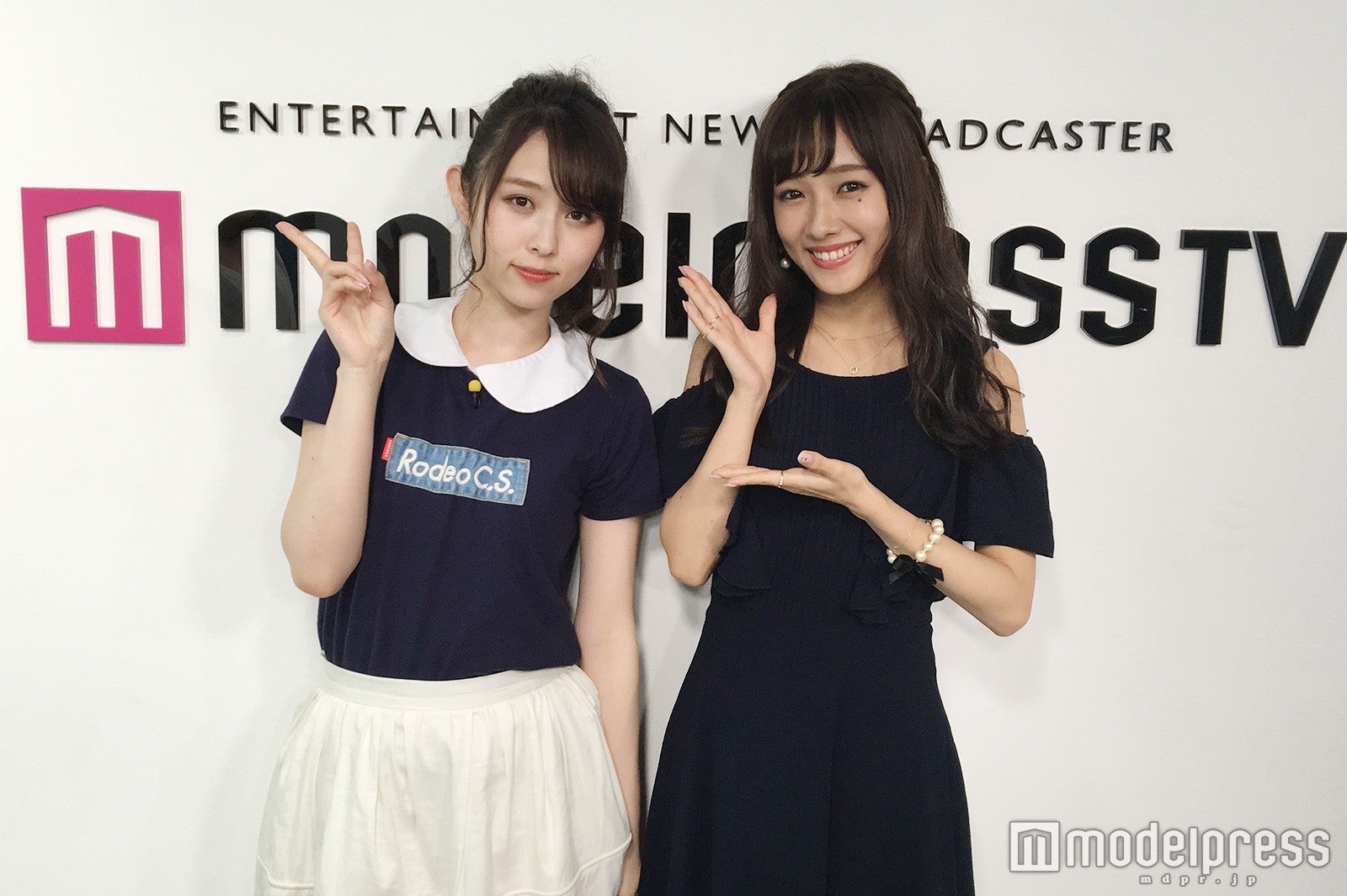 まつきりな、前田希美（C）モデルプレス
